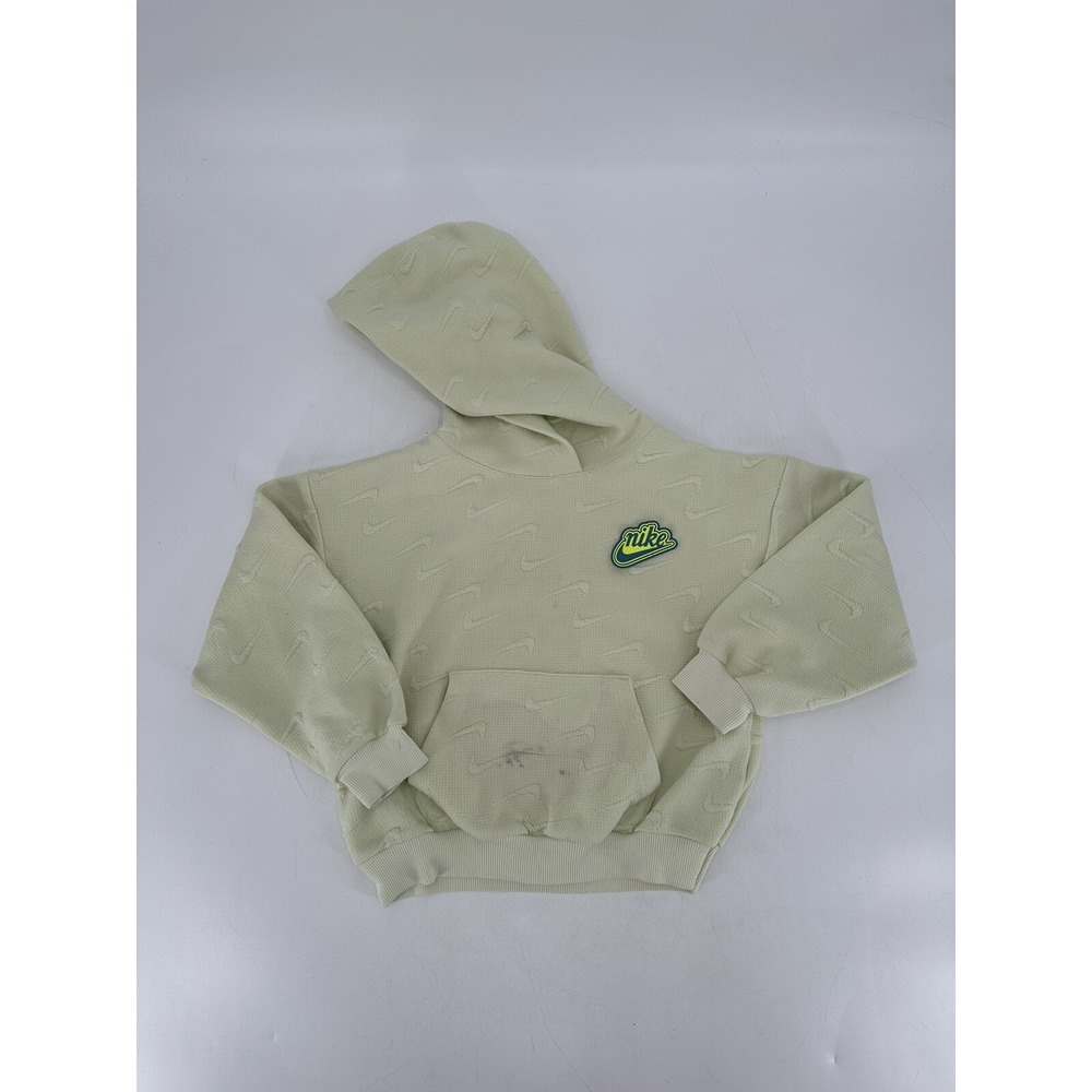 NIKE IMPRESSION PULLOVER HOODIE LITTLE GIRLS SIZE L 6-7‎ YRS LIME GREEN